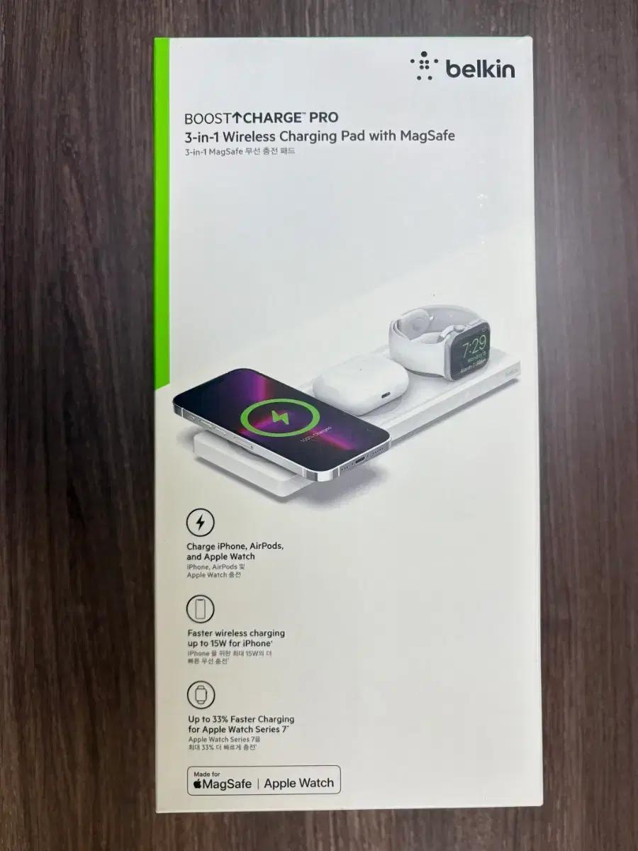 벨킨 3in1 충전기 WIZ016kr