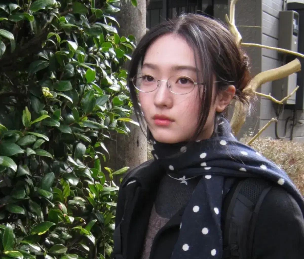 [새상품] loveoldforest 라운드 메탈 실버 안경