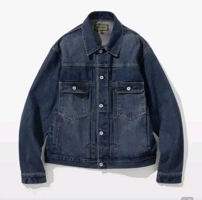 유니폼브릿지 2nd type denim jacket indigo wash