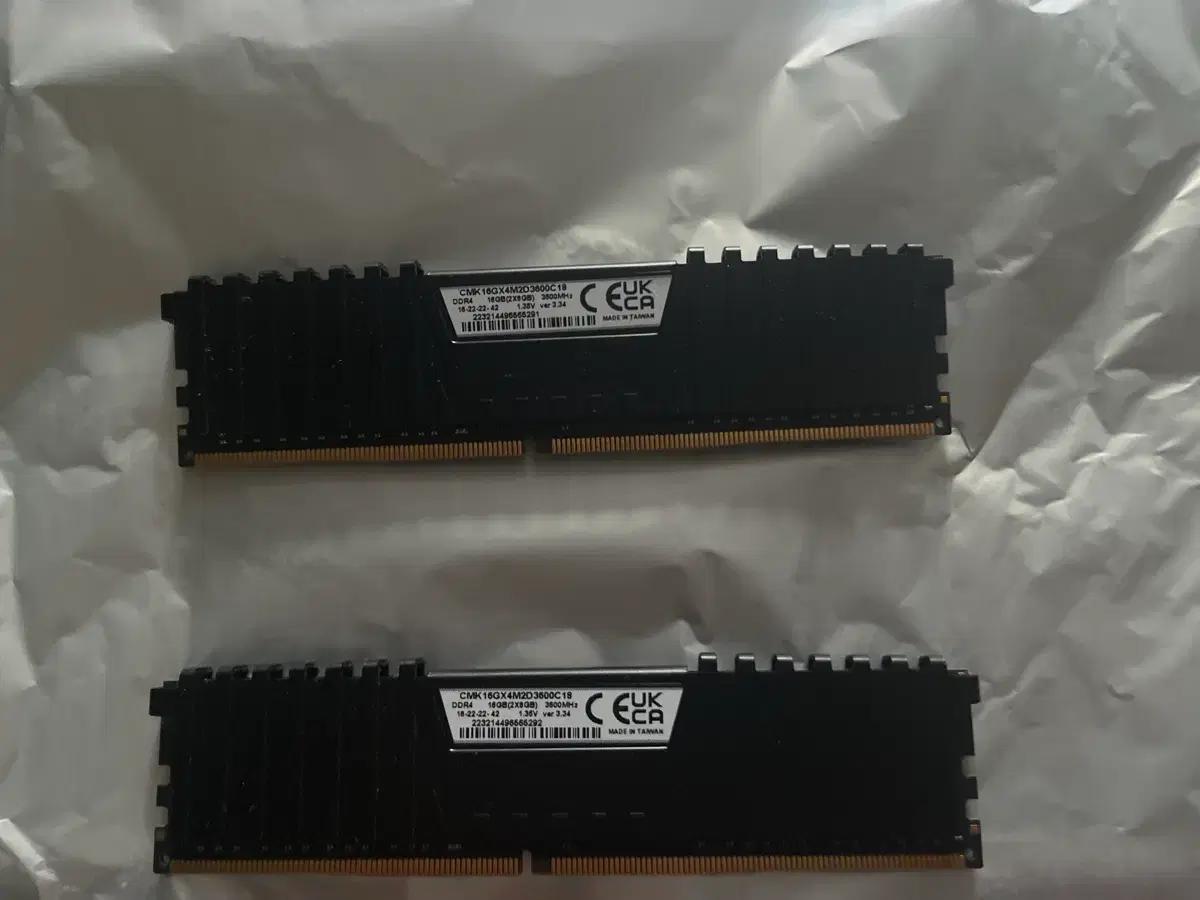 커세어 DDR4 16GB (8GBx2) 3600MHz 램