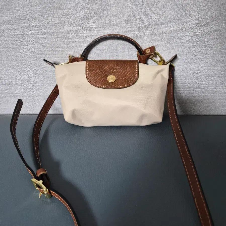 Longchamp 롱샴 르플리아쥬 핸들 파우치 미니백 가방-401
