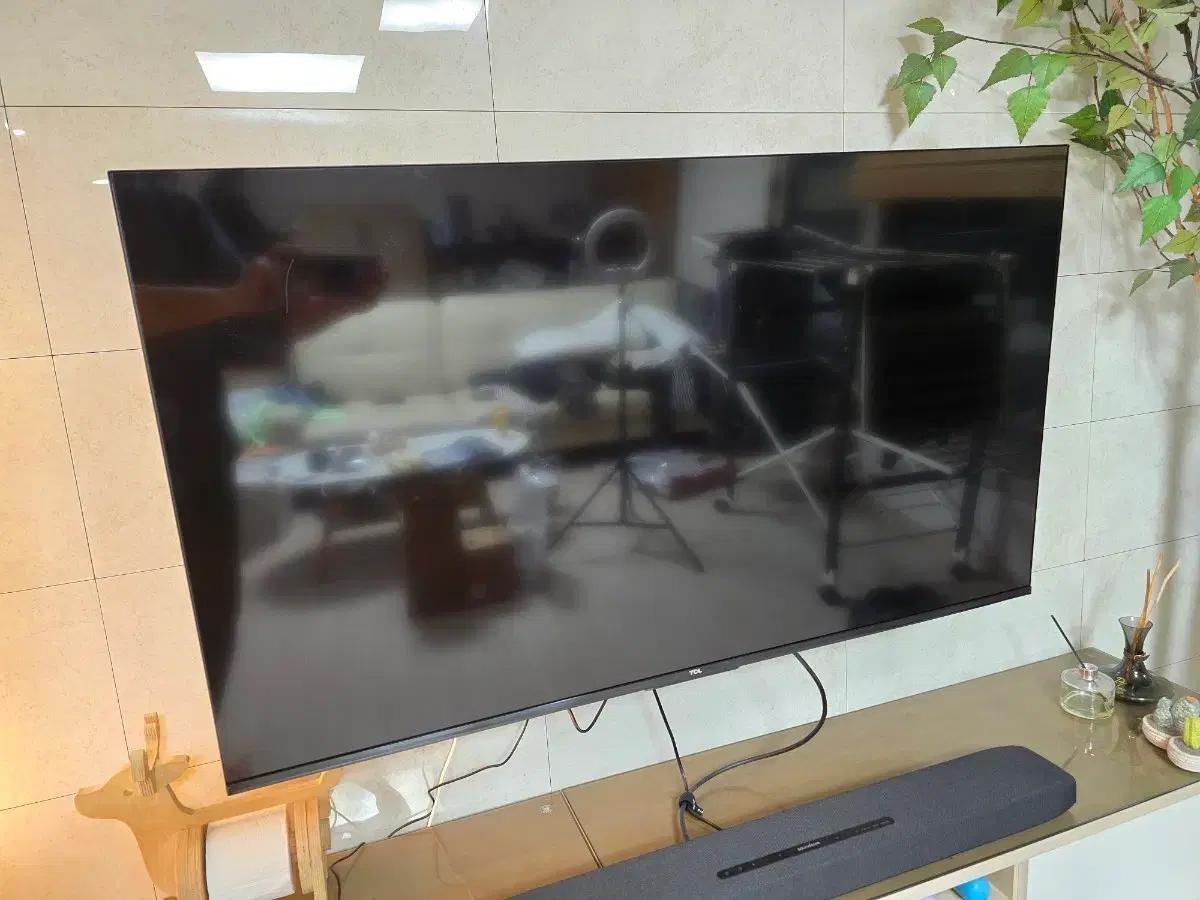TLC 50T6C 50인치 4kUHD QLED 구글 TV+사운드바 팝니다