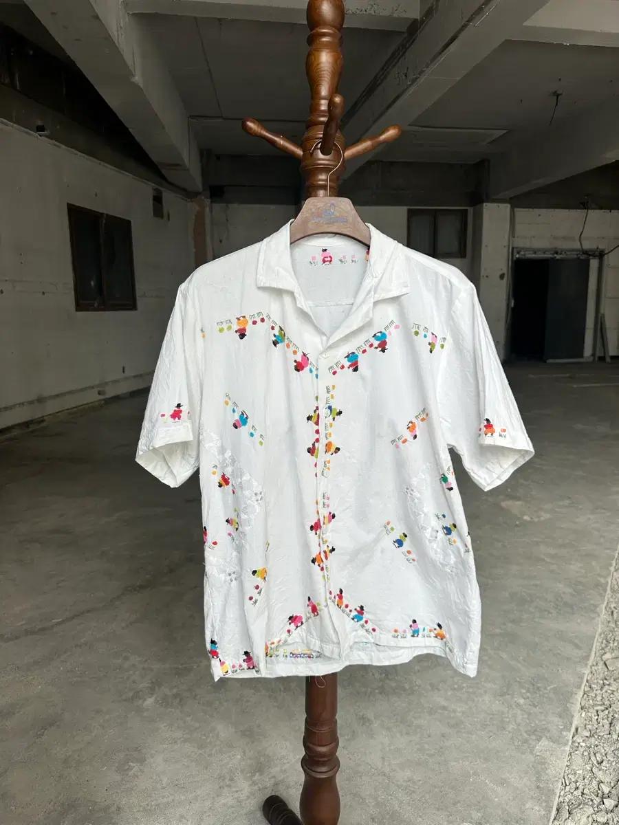 빈티지 패치워크 자수셔츠 bode st