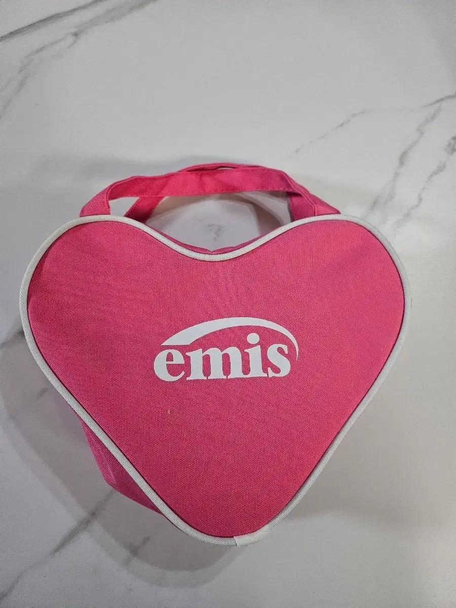 emis 이미스 하트백 핑크 토트백
