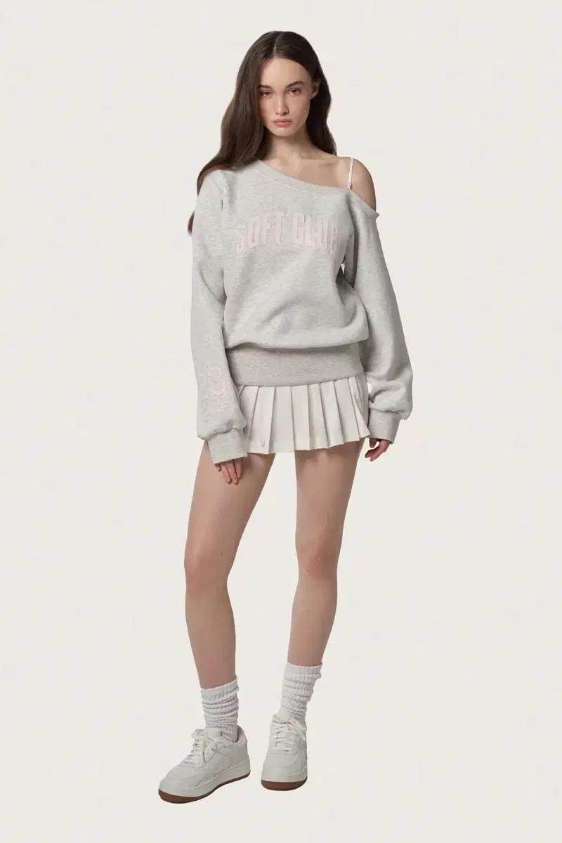 클리시어 맨투맨 25 SOFT line sweatshirt, Gray
