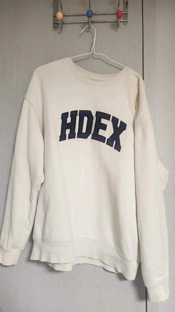 HDEX 아이보리 맨투맨 티셔츠