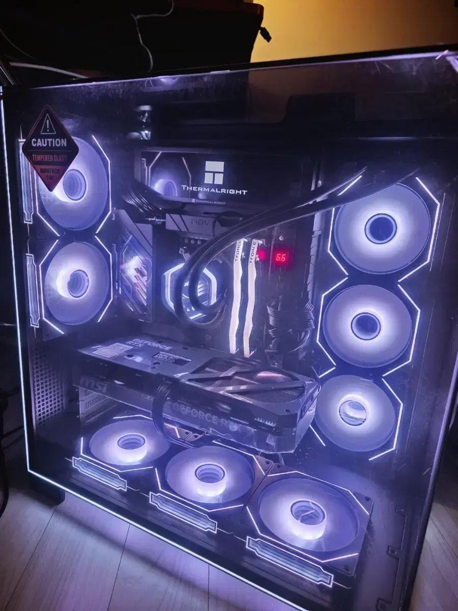 9950x3d x870e rtx5080 감성신품PC. 급매