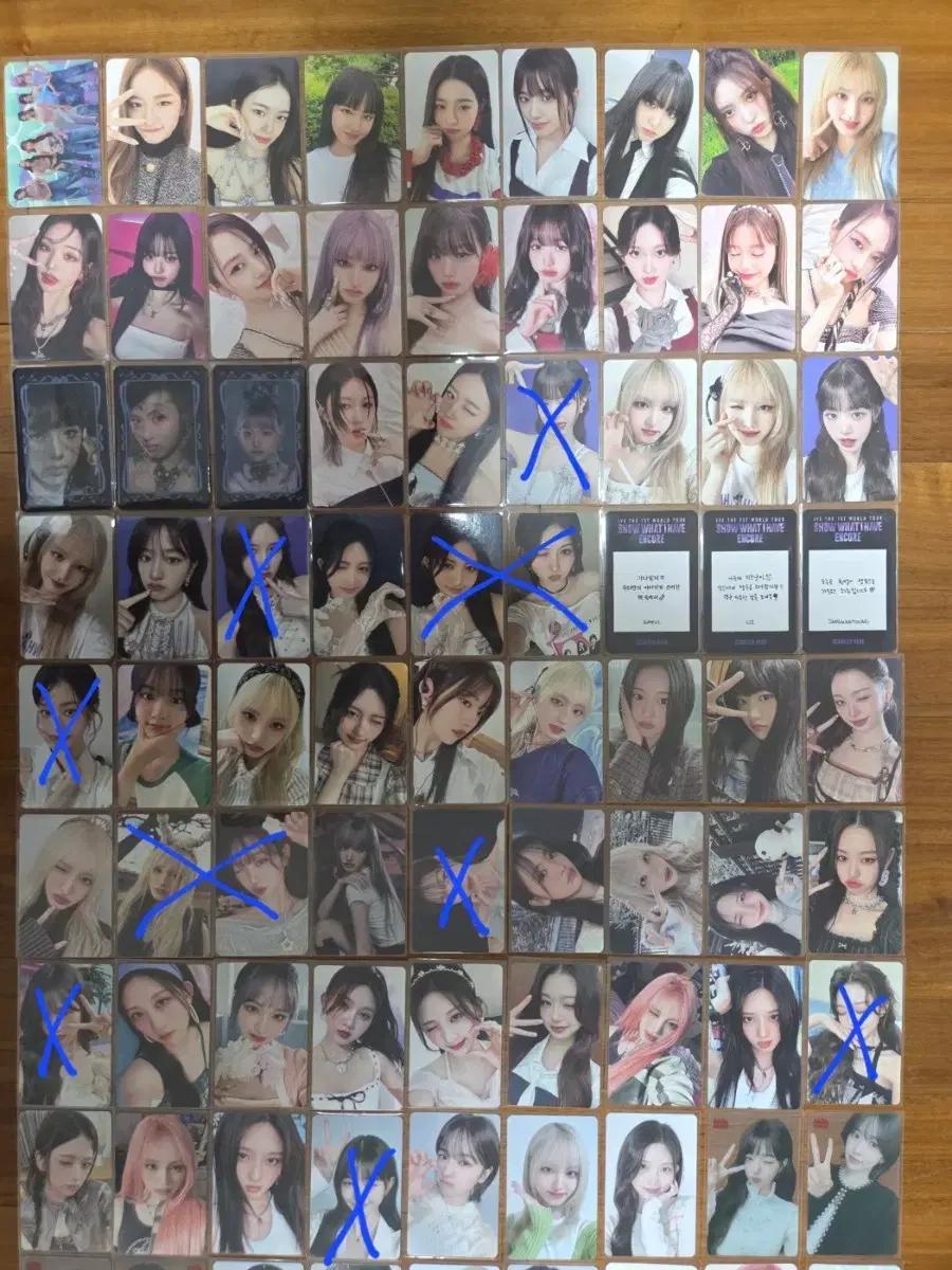 아이브 포카 & 티돌 포카 & 아이브 앨범(포카X)