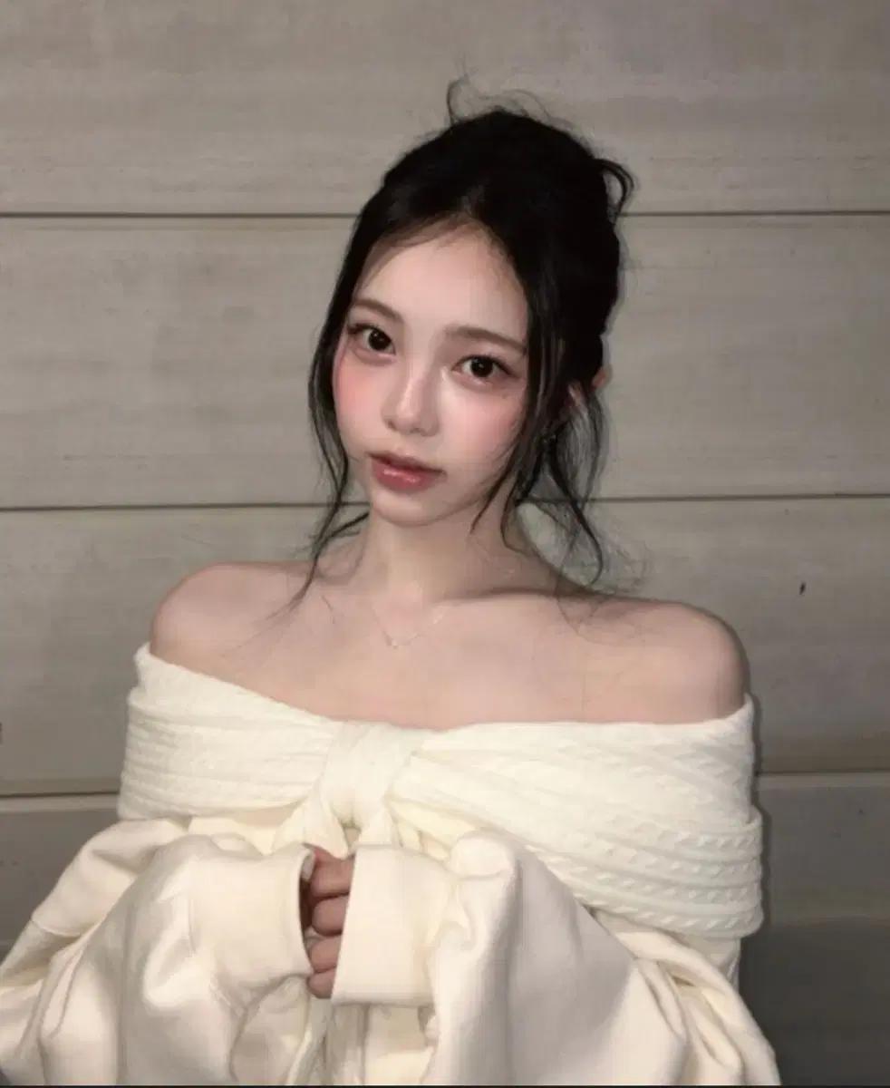 더티스 thetis 리본후드 아이보리