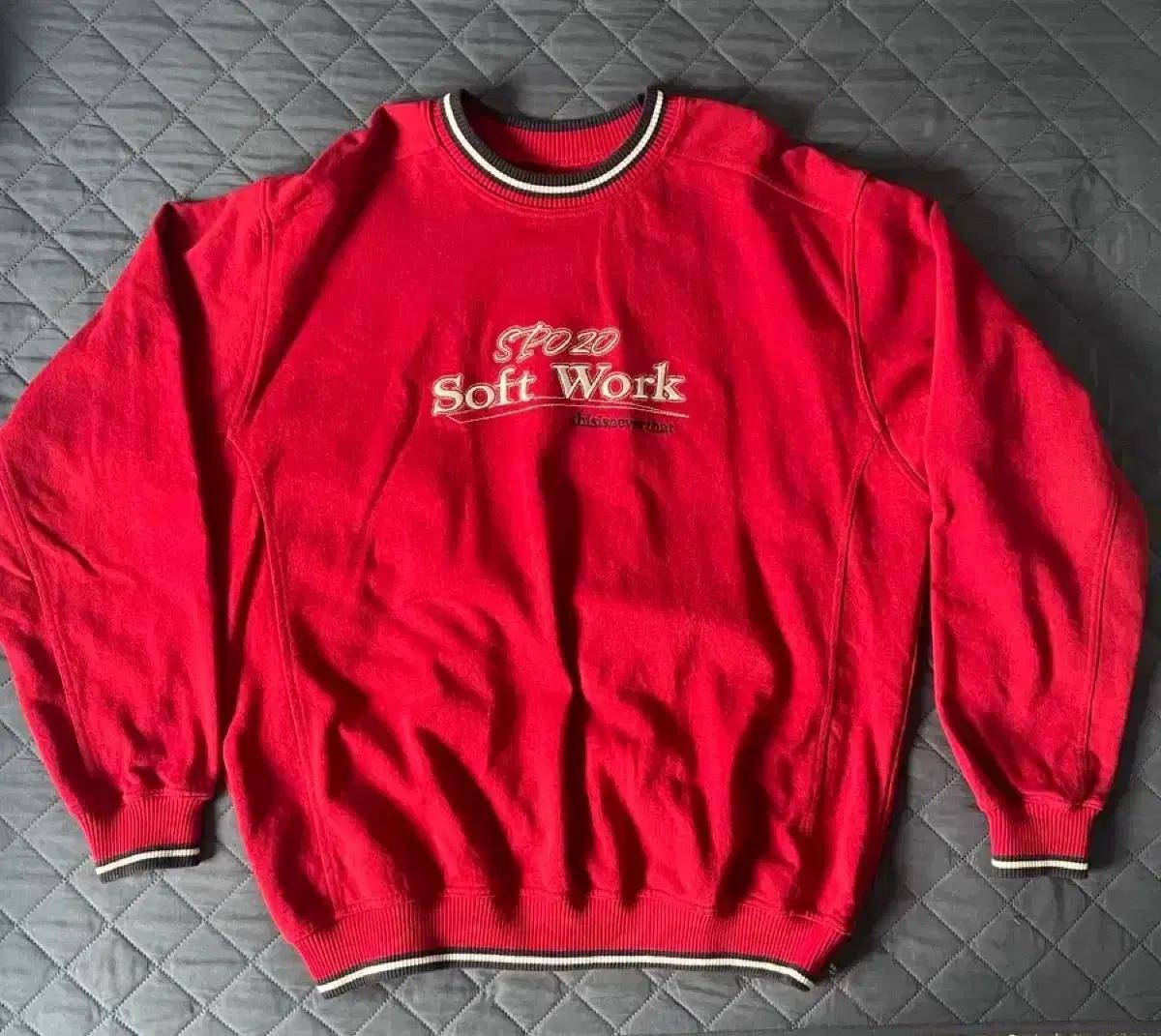 디스이즈네버댓 soft work 맨투맨