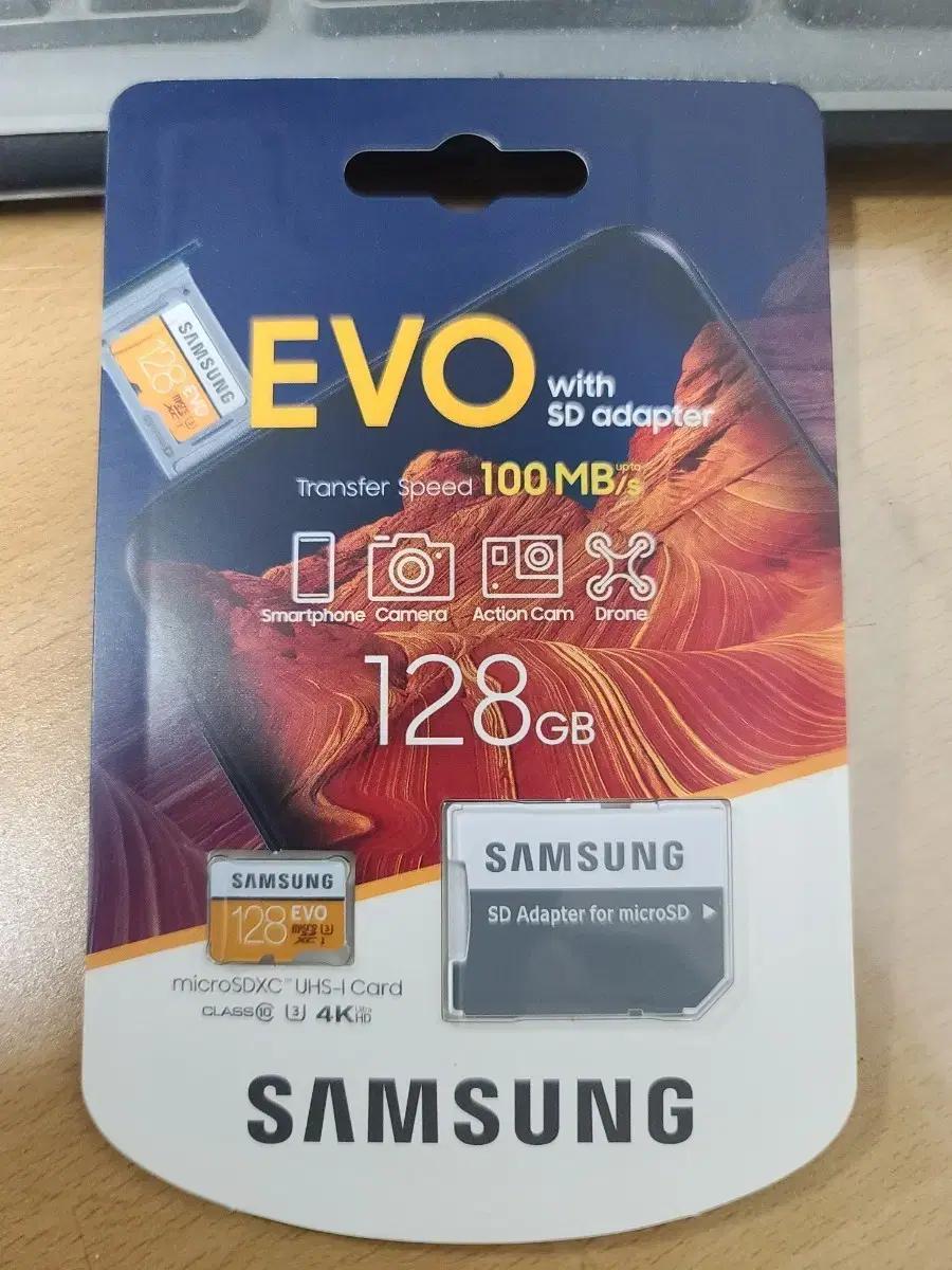 삼성 EVO 128GB SD 어댑터 포함