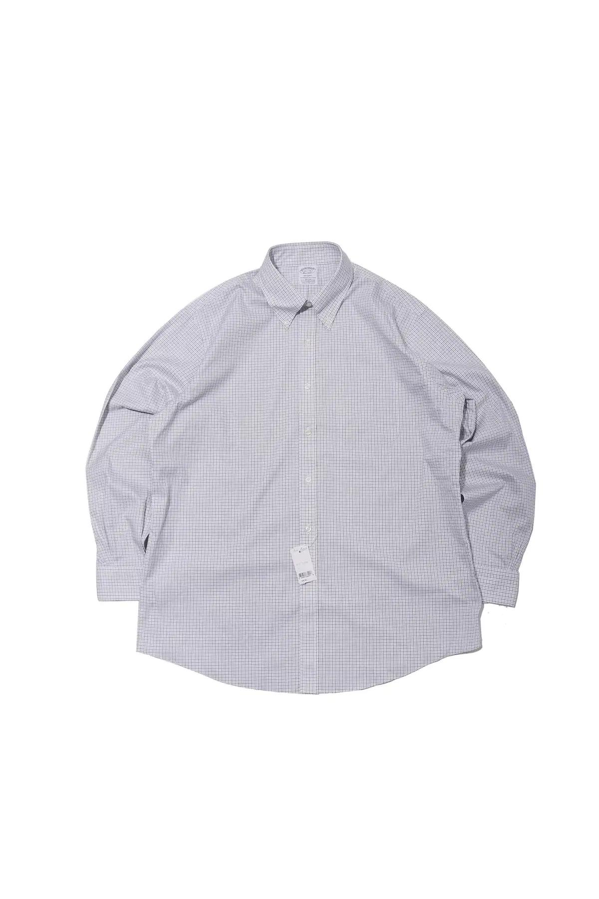 미사용 BROOKS BROTHERS 리젠트 체크 셔츠 size 105