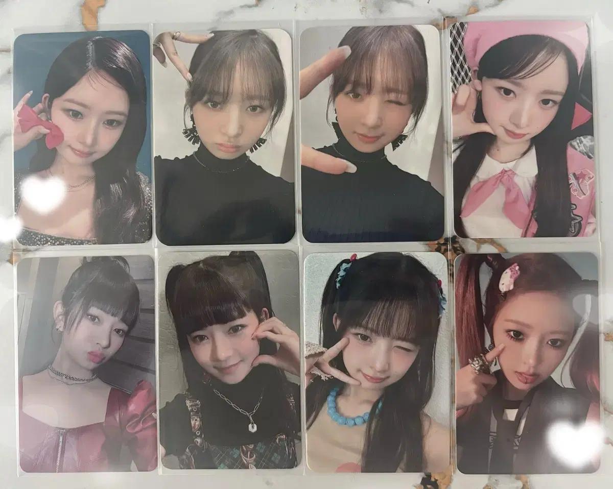 아이브 레이 포카 미공포 사웨 앺뮤 팬싸 다이브 포카 대량