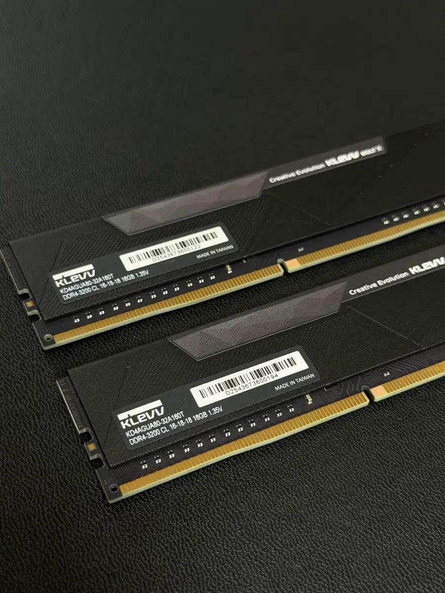 클레브 램 KLEVV DDR4 16GB 3200MHz CL16 (방열판O