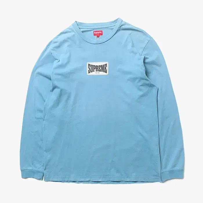 SUPREME "Sky-Blue Longsleeve"