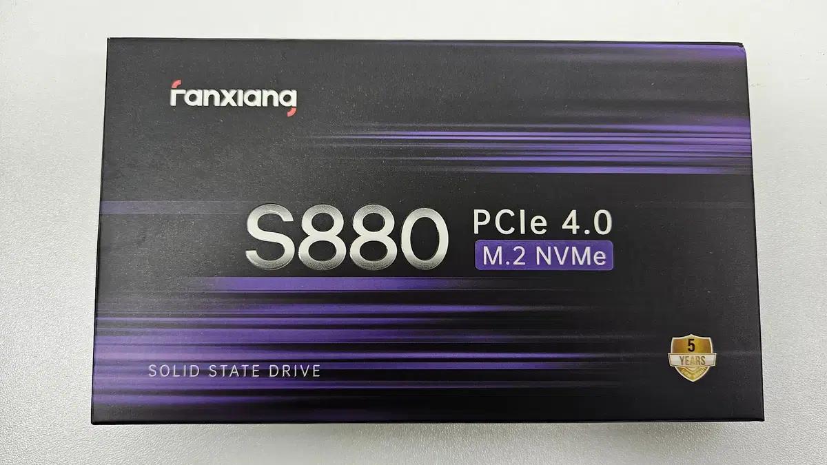 [SSD] fanxiang S880 , ps5용 NVME M.2 2TB