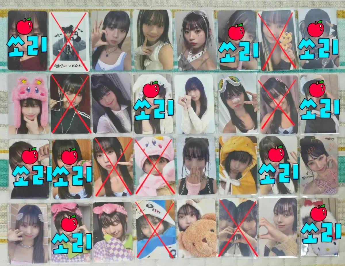 유니스 현주나나젤리윤하 큐리어스 스위시 포카 양도합니다!드볼 미공포 판매