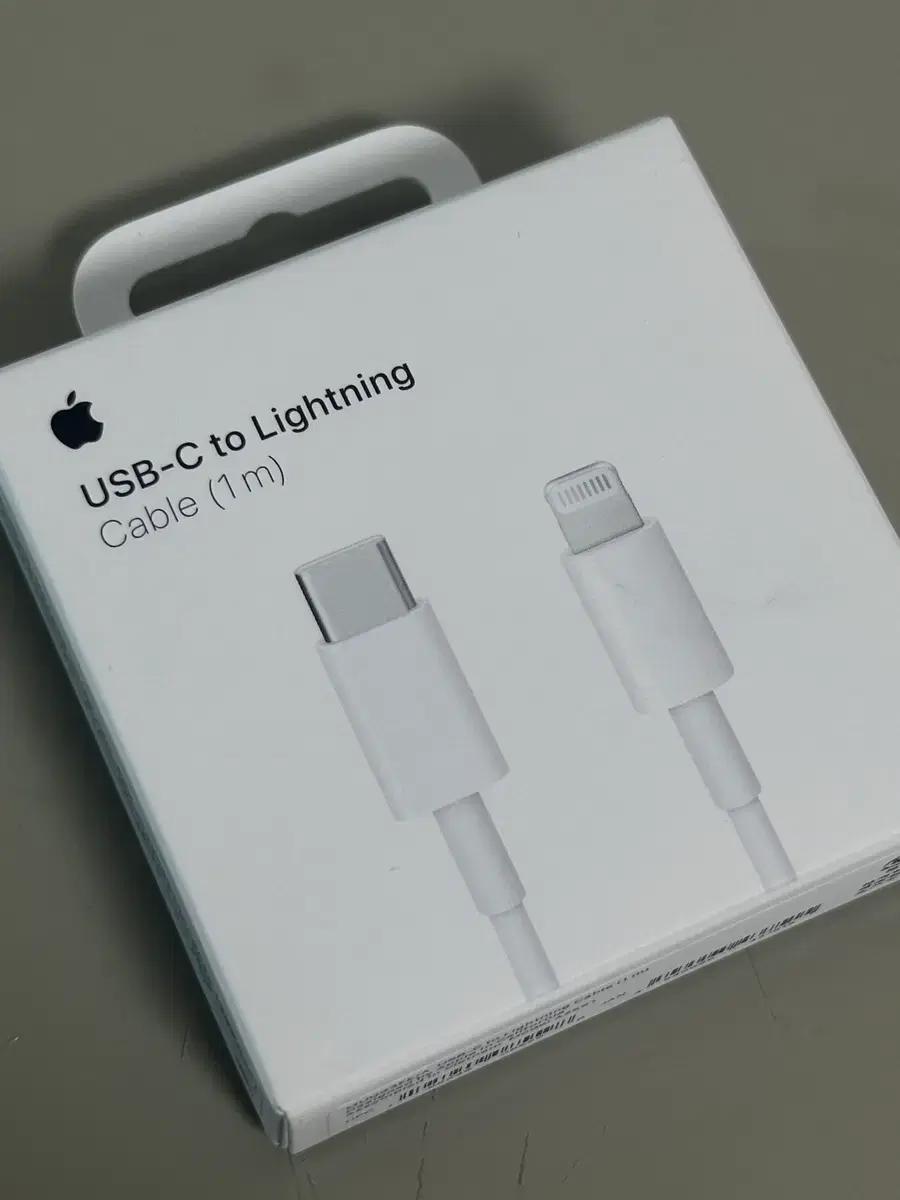 애플 USB-C to 8핀 라이트닝 케이블 1m 정품