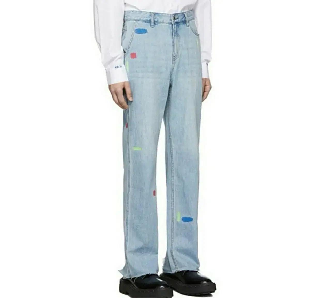 ADER ERROR 아더에러 빈센트진 A3사이즈 데님 청바지 판매합니다