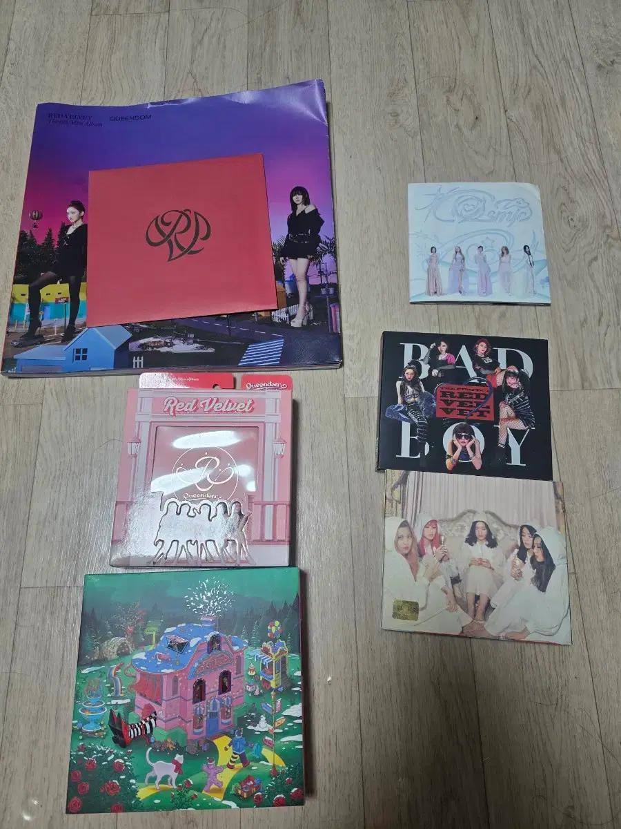 (개봉) 레드벨벳 앨범 7종 일괄 판매