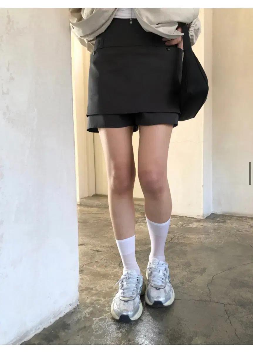 히어비포 hereb4 banding pants skirt