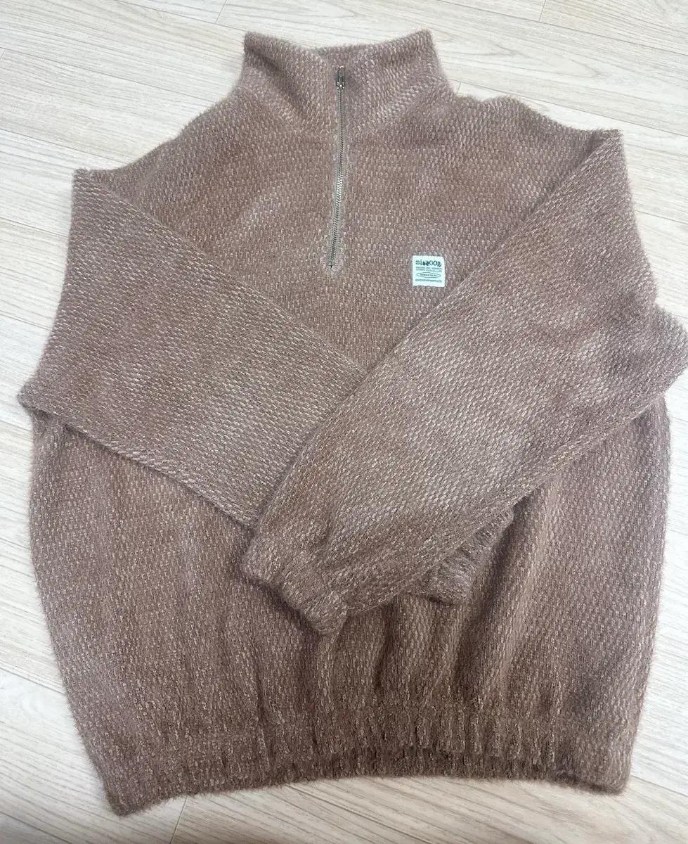 [새상품] 시눈 sinoon HONEYCOMB HALF ZIP-UP SW