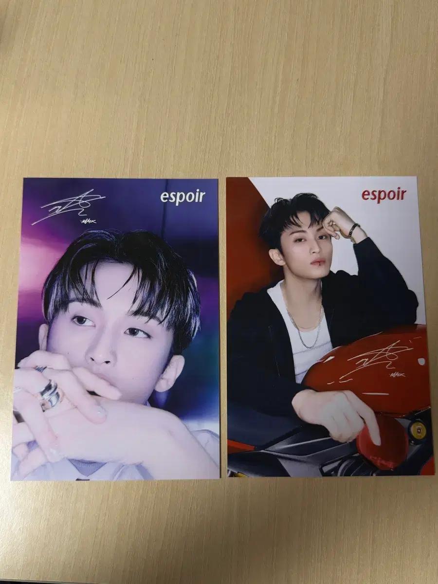 급처)NCT 마크 에스쁘아 포토세트