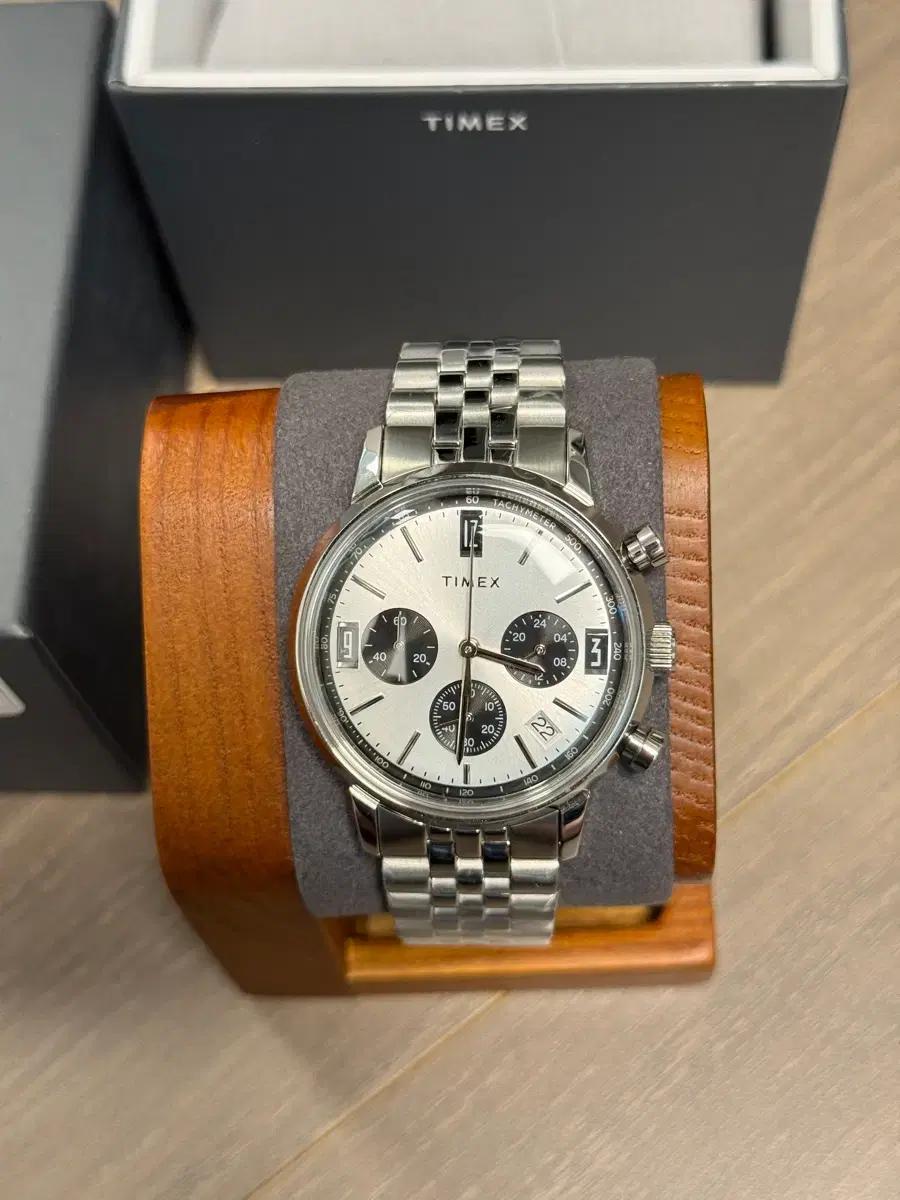 TIMEX 타이맥스 멀린 크로노 메탈 팝니다