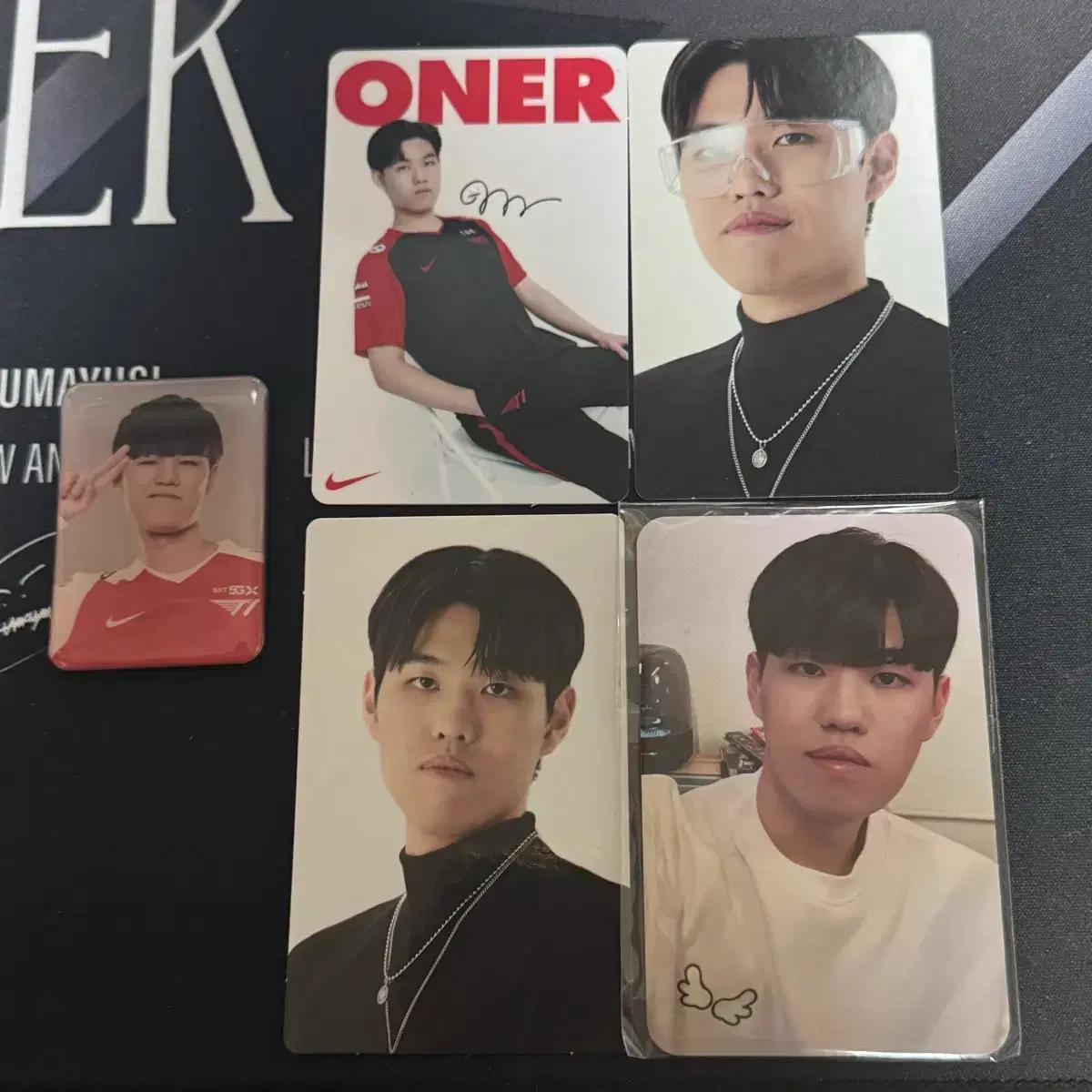 T1 Oner 티원 오너 포토카드 나이키 포카 2021 마그넷