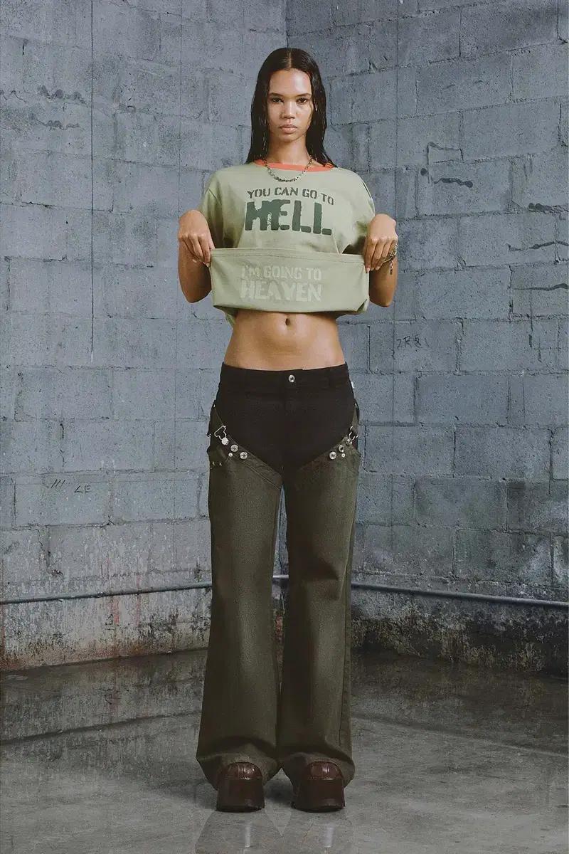 헤븐 바이 마크 제이콥스 GO TO HELL RINGER T-SHIRT