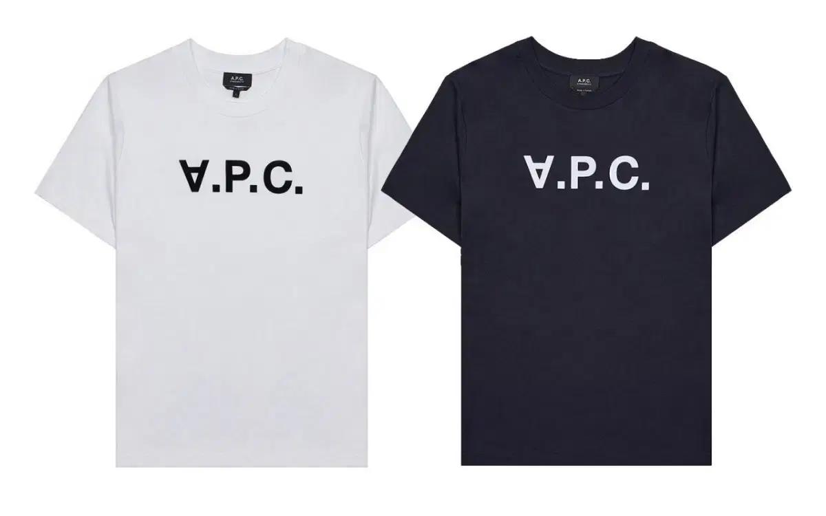 NA32정품새상품>아페쎄 VPC 로고 반팔 티셔츠