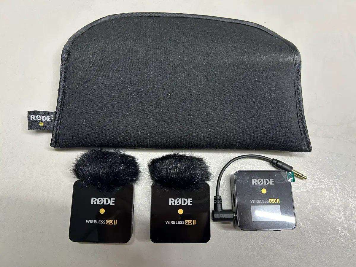 Rode Wireless GO II 듀얼 무선 마이크