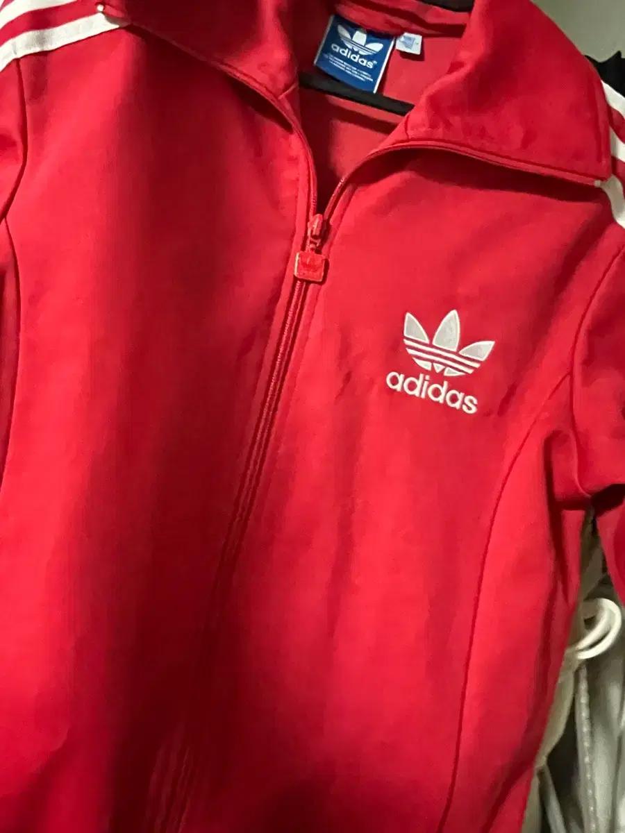90s빈티지 아디다스 빨강 트랙탑 져지[정품]