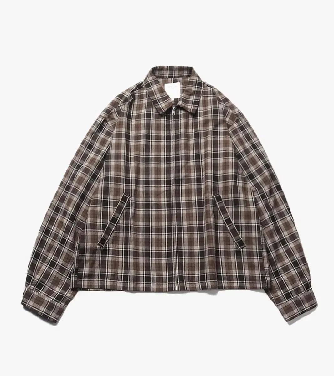 비밍바이빔즈 24FW 체크 블루종
