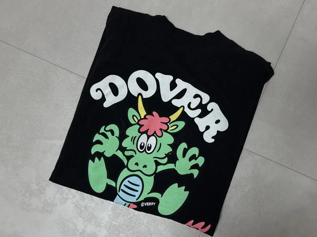 베르디 VERDY 도버스트리트 DOVER 반팔 티셔츠 블랙 L