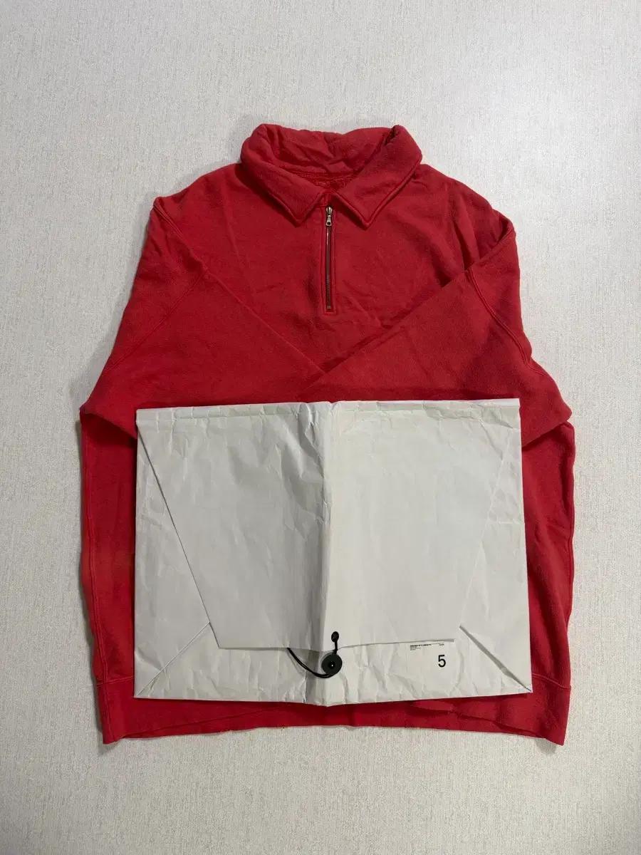 VISVIM JUMBO HALF ZIP SWEAT L/S 5