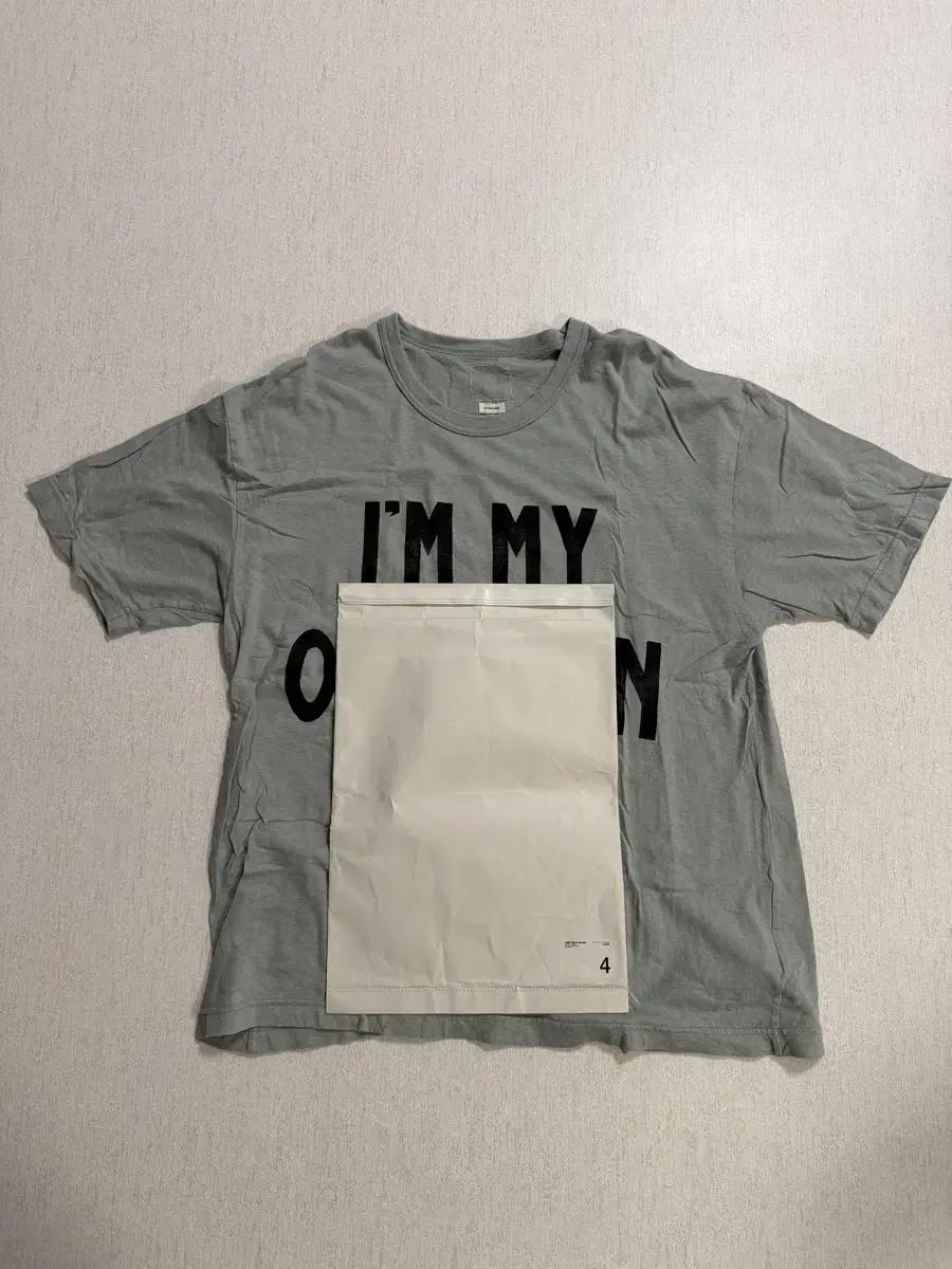 VISVIM I'M MY OWN MAN' 그래픽 티셔츠 4