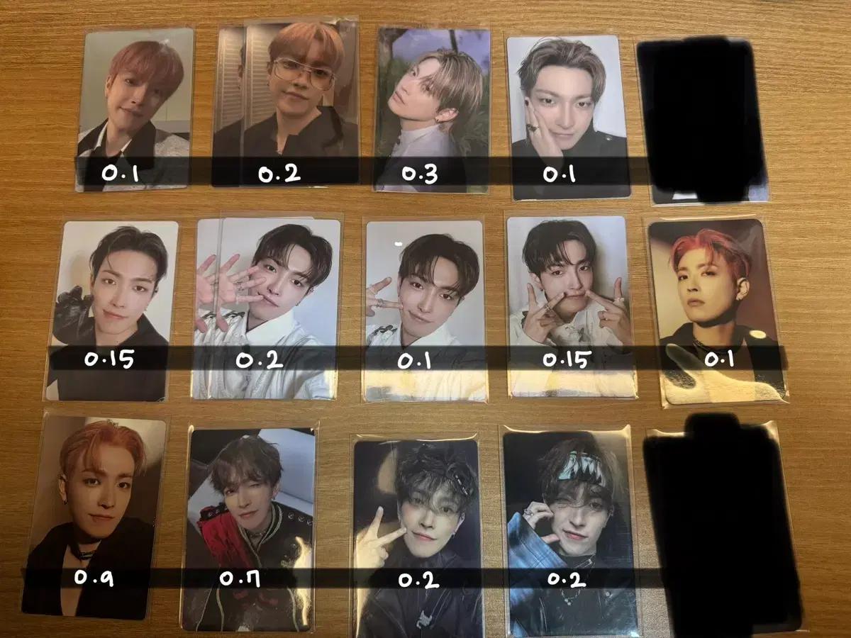에이티즈 홍중 포토카드 양도
