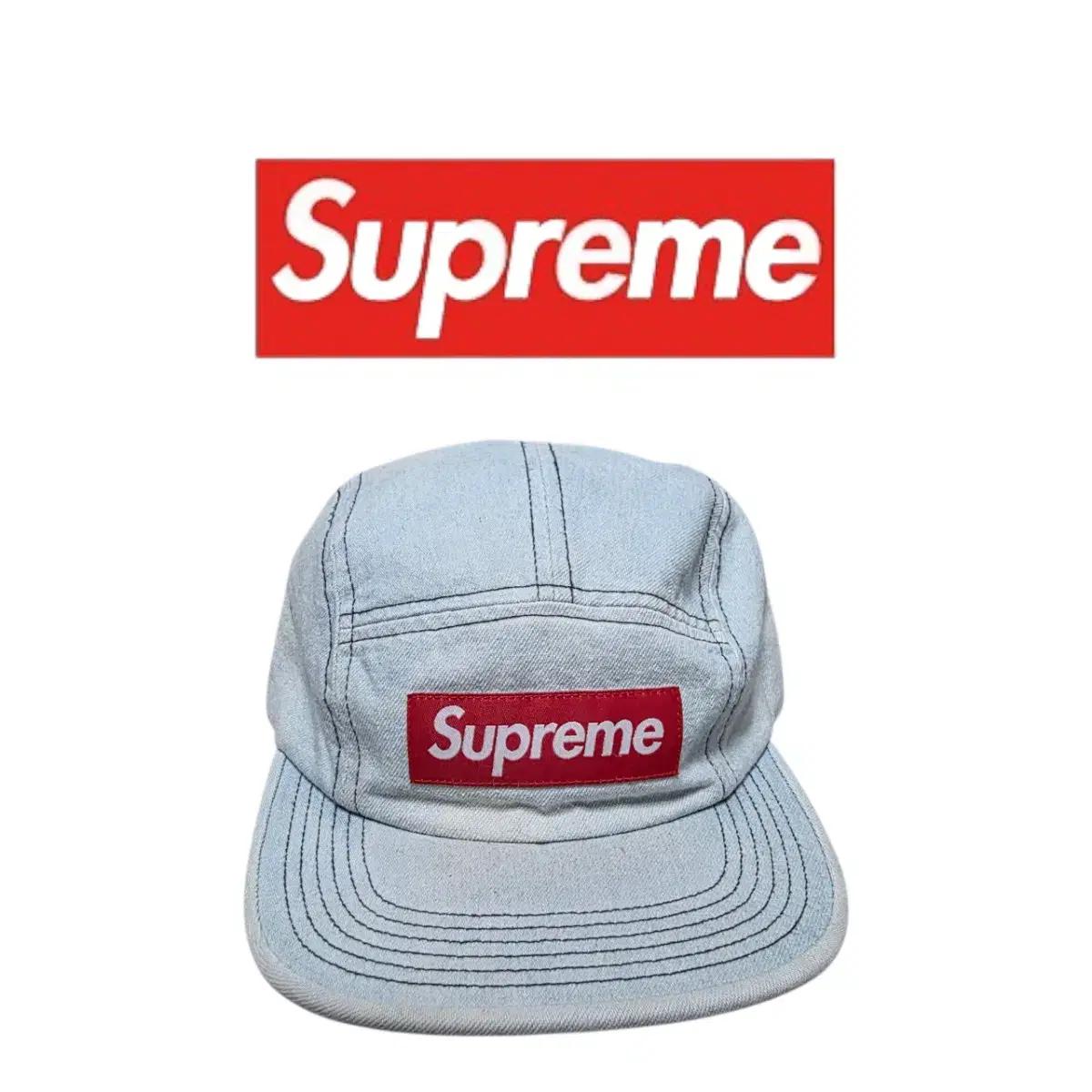 [OS] SUPREME 슈프림 데님 캠프캡