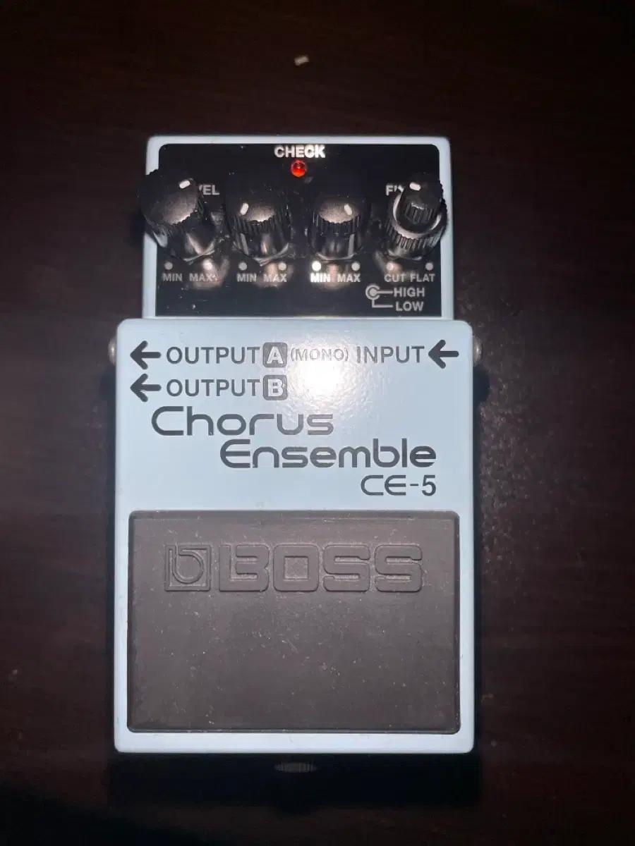 보스 ce-5 boss 기타 코러스 이펙터 페달
