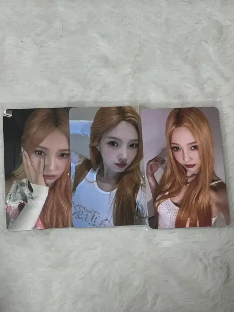 레드벨벳 조이 솔로 예판 특전 미공포 포카 세트