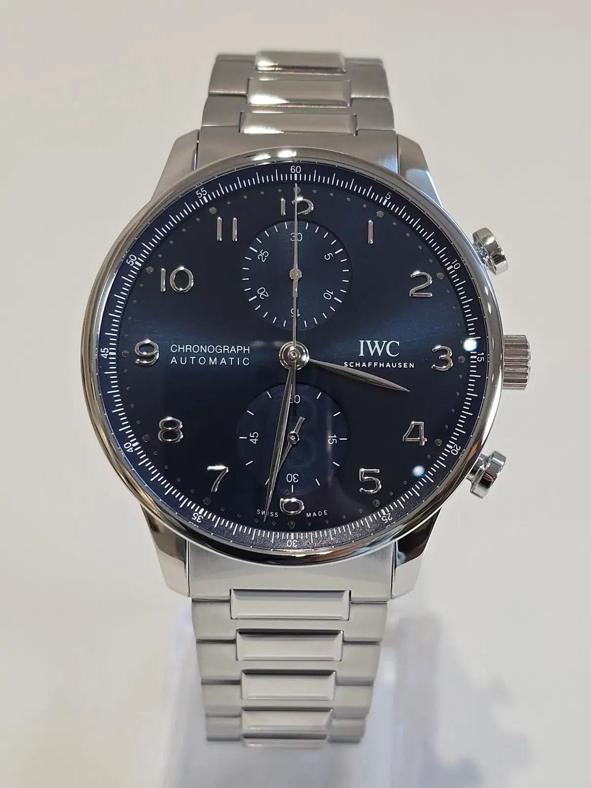 [럭스올] IWC 포르투기저 크로노그래프 41mm 시계 IW371606