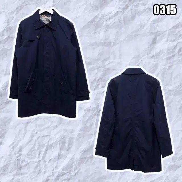 XL 노스페이스 화이트 라벨 맥 코트