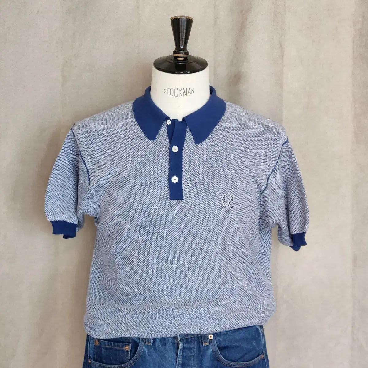 90s 빈티지 Fred Perry Made in UK 코튼 캐시미어 폴로