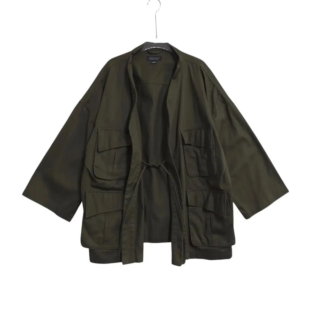 발루트 남성 춘추 로브 스트랩 코튼 포켓 택티컬 야상 자켓 100-105