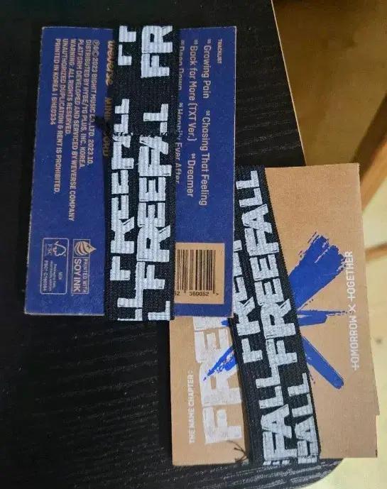 투모로우바이투게더 FREEFALL 앨범
