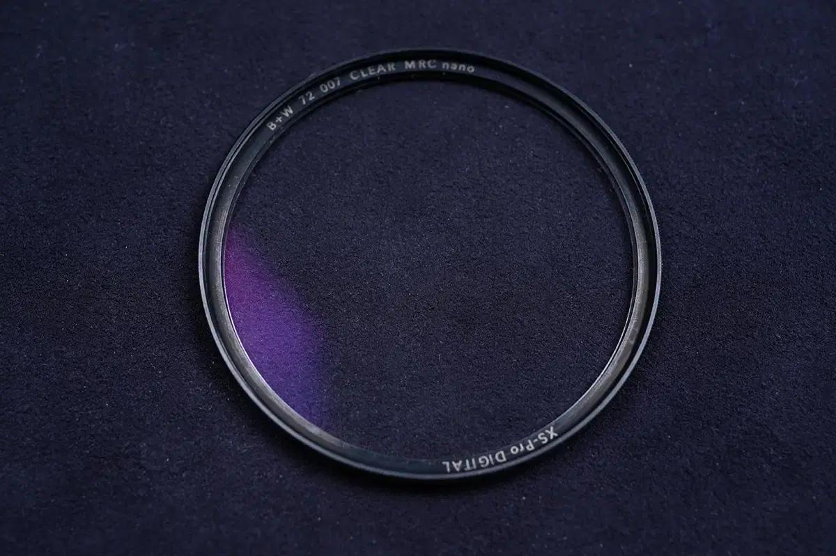 B+W 007 Clear MRC Nano 72mm 필터