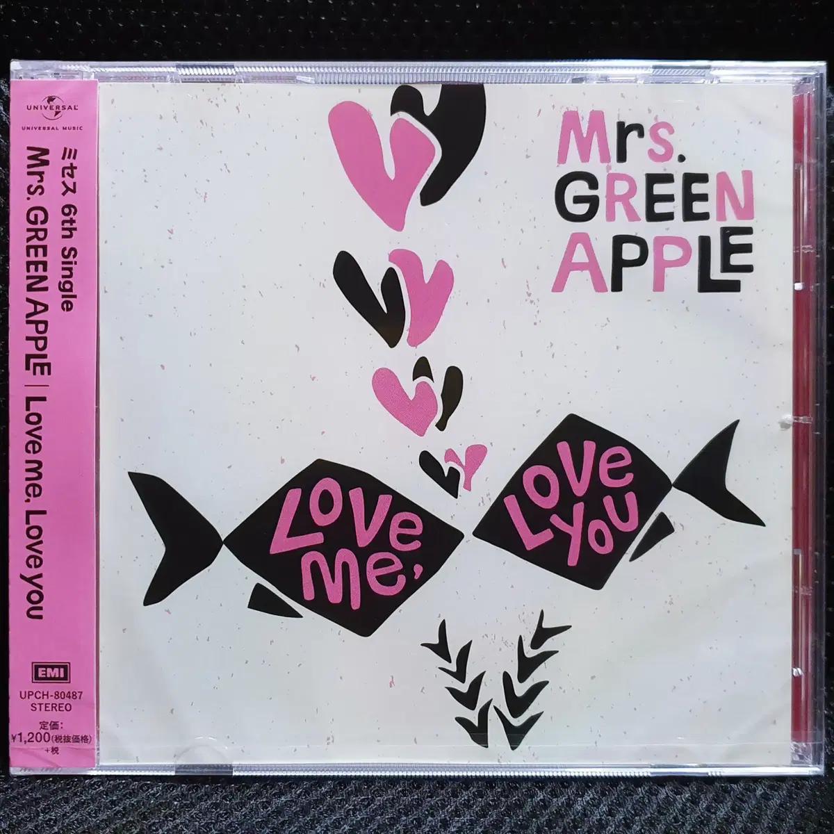 미세스 그린 애플 Mrs. GREEN APPLE Love me... CD