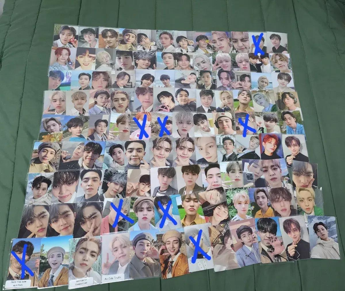 세븐틴 포카 양도 판매