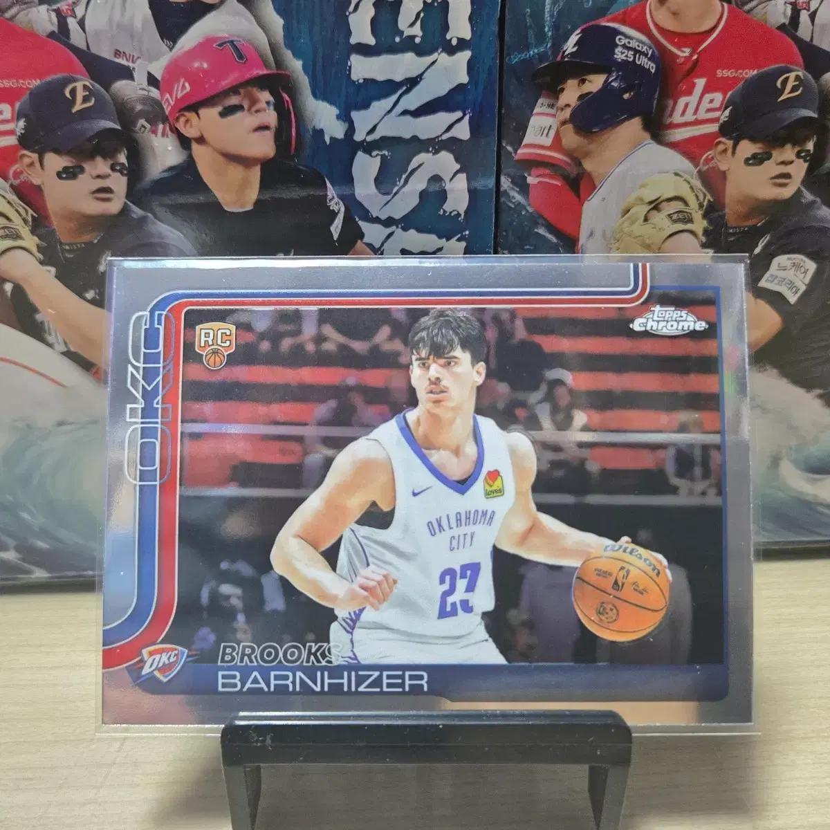 2025 Topps Brooks Barnhizer 루키크롬카드 판매합니다